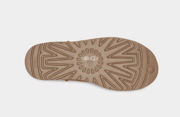 Женские мини угги на платформе UGG Classic Mini Platform Chestnut