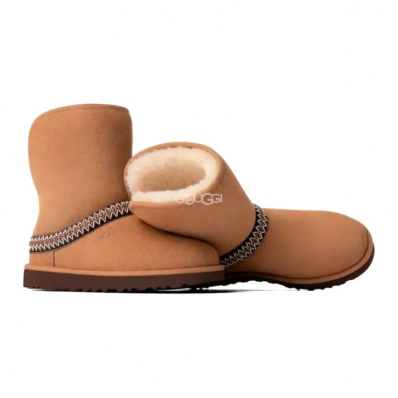 Женские угги Classic Short Crescent - Chestnut