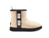 Женские прозрачные мини угги Classic Clear Mini Natural Black 