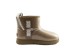 Женские прозрачные мини угги Classic Clear Mini Natural Sand