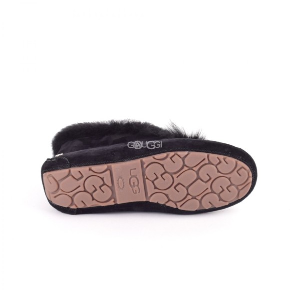 Женские мокасины Alena Pom Pom Black
