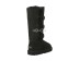 Женские угги с пуговицами Bailey Button Triplet Black