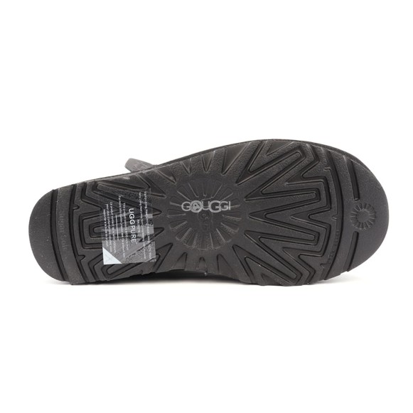 Мужские ультра мини угги Men`s Classic Ultra Mini Zip Black