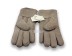 Меховые перчатки мужские Leather Capuccinno