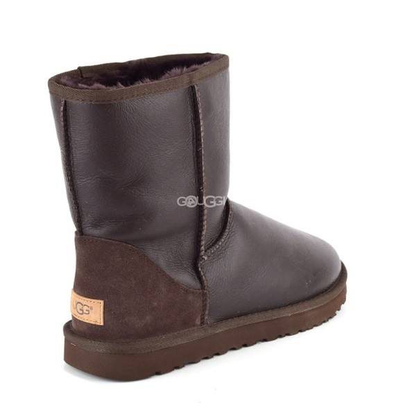 Мужские короткие обливные угги Men's Classic Short Metallic Boot