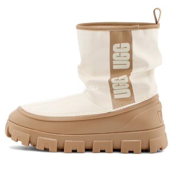 Женские угги Classic Brellah Mini - Mustard Seed / Jasmine