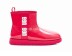Детские прозрачные мини угги Kids Classic Clear Mini Hibiscus Pink