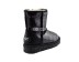 Детские короткие угги с пайетками Kids Classic Short Sparkles Black