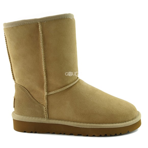 Женские короткие угги Classic Short Sand