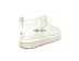 Женские кожаные ультра мини угги Ultra mini Leather White
