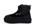 Женские мини угги Classic Mini Lace-Up Weather Black