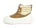 Женские мини угги Classic Mini Lace-Up Weather Chestnut / Whitecap Grey