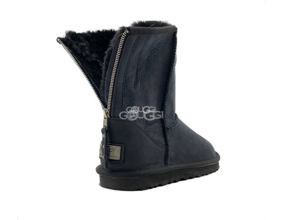 Мужские угги на молнии UGG One ZIP MENS Metallic Navy