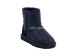 Детские короткие угги Kids Classic Short Metallic Black