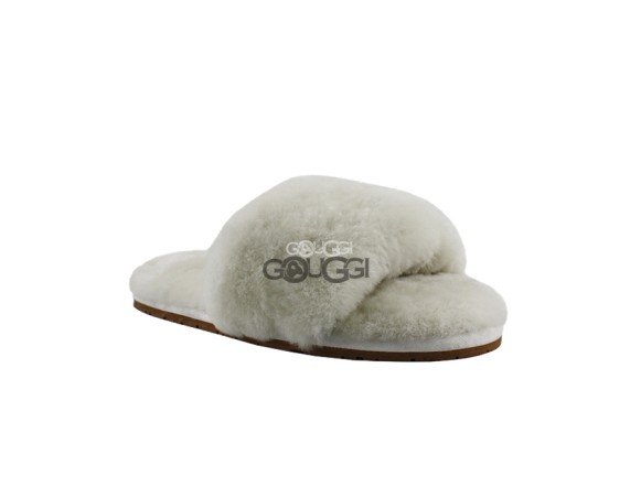 Женские тапочки Fluff Slide Slippers Black