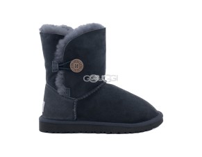 Kids Bailey Button Grey