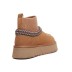 Женские слипоны Tazz Knit Chestnut