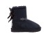 Детские угги с бантиками Kids Bailey Bow Metallic Chocolate