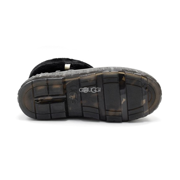 Женские прозрачные короткие угги Ugg Drizlita Clear Boot Black