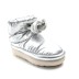 Женские короткие угги Ugg Classic Maxi Short Silver