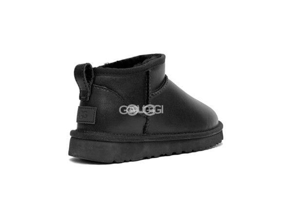 Мужские ультра мини угги Mens Ultra Mini Metallic Black