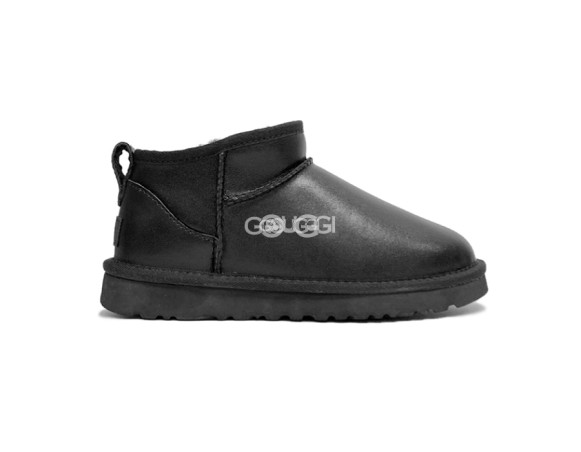Мужские ультра мини угги Mens Ultra Mini Metallic Black