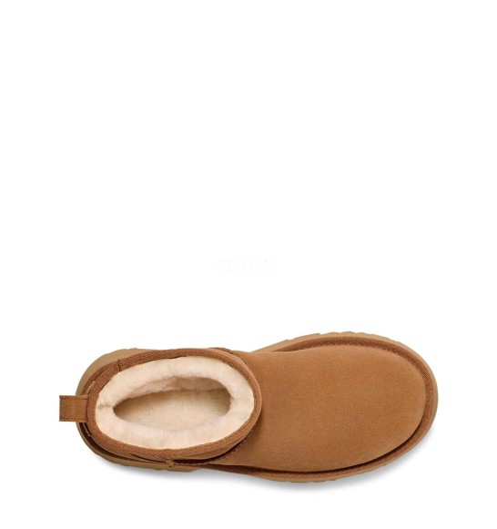 Женские ультра короткие угги W Classic Ultra Mini New Heights Chestnut