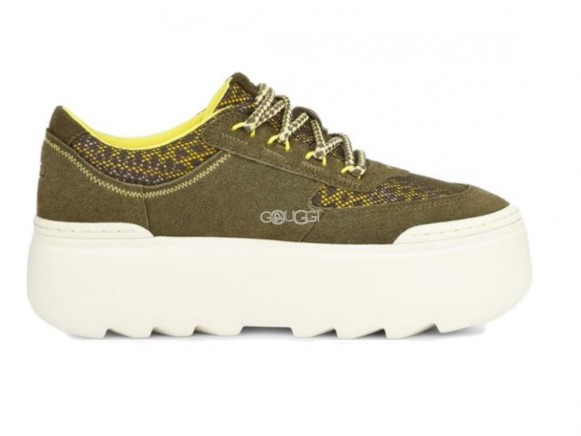 Женские кроссовки Ugg Marin Mega Lace Braid Brunt Olive