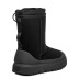 Женские короткие угги Classic Short Weather Hybrid - Black