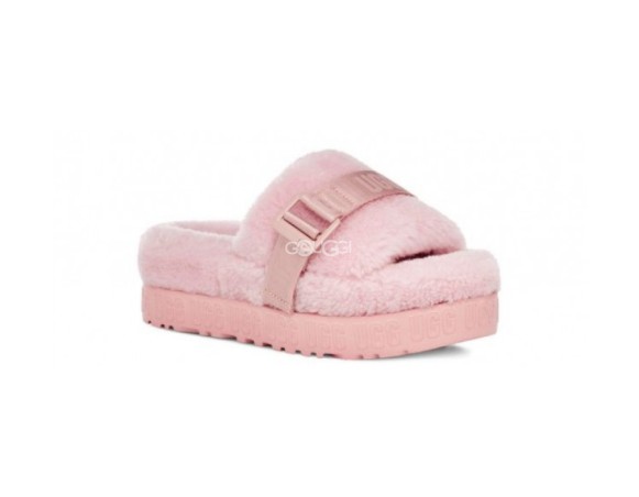 Женские тапочки Fluffita Platform - Pink
