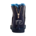 Женские мини угги на молнии UGG MINI ZIP Metalic Navy