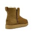 Женские угги на молнии Classic Zip Mini Suede Boot 